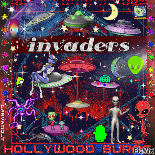 invaders by hollywood burns