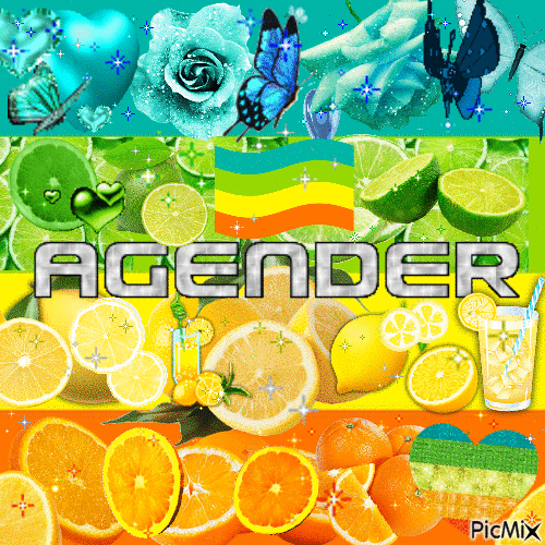 agender four stripes